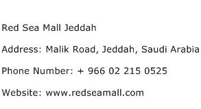Red Sea Mall Jeddah Address Contact Number