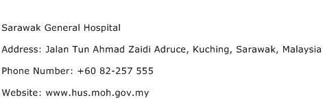Sarawak General Hospital Address Contact Number