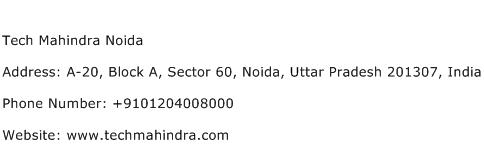 Tech Mahindra Noida Address Contact Number
