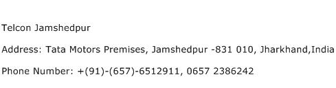 Telcon Jamshedpur Address Contact Number