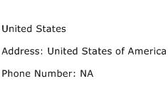 United States Address Contact Number